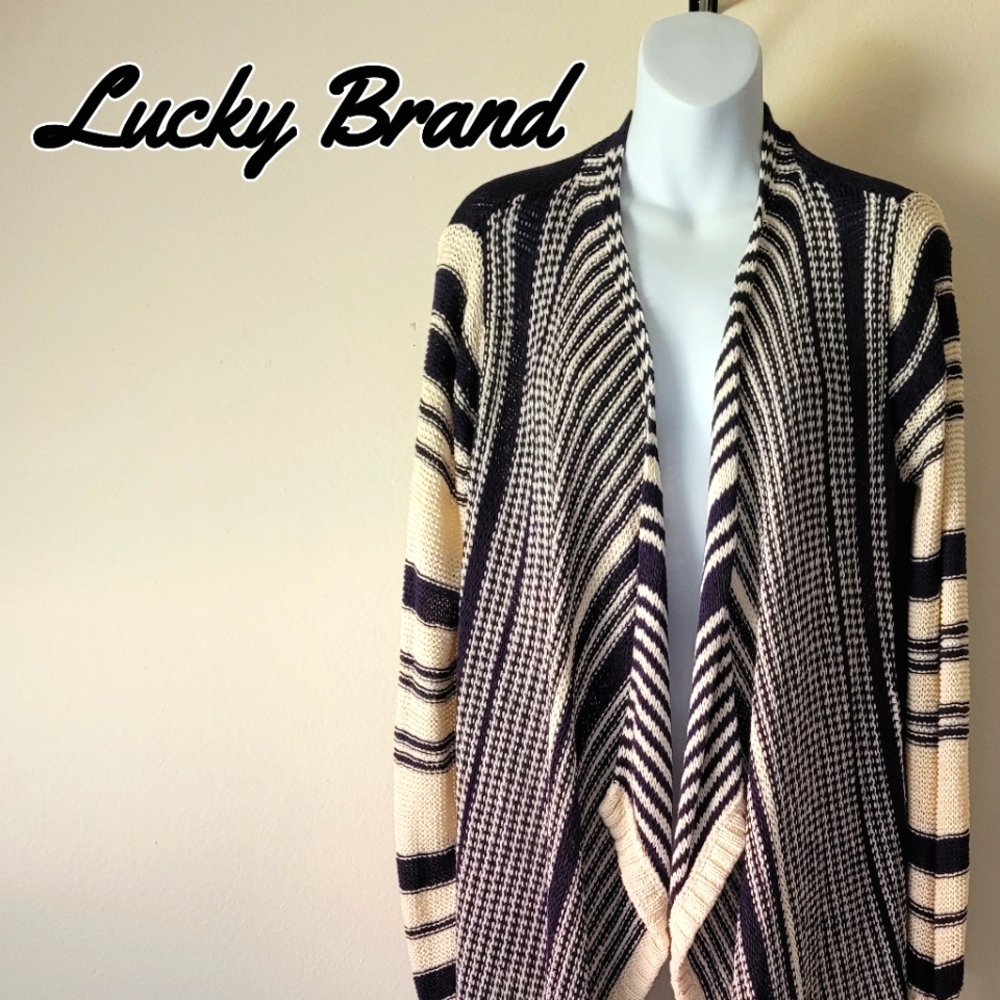 Lucky Brand Wrapped Cardigan - Picture 3 of 10